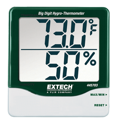 Extech 445703 Big Digit Hygro-Thermometer