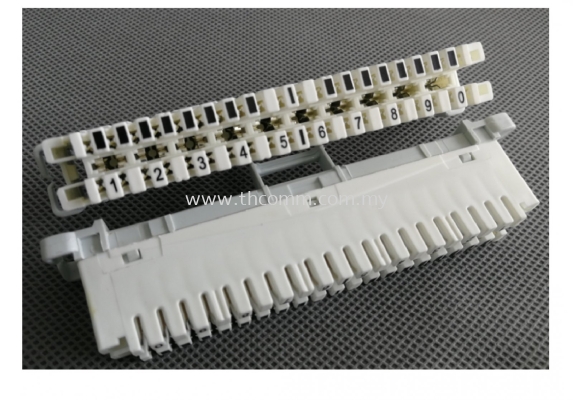 10 Pair Telephone Module-Connection/Disconnection