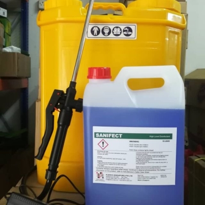 Disinfectant Sanifect mix water 5L:50L ID31850