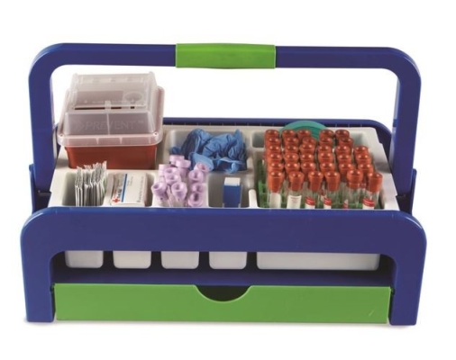 DROPLET PHLEBOTOMY COLLECTION TRAY WITH DRAWER