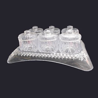 7 pcs Canister w/Tray (PS-500-7)