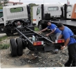 Extension of Wheelbase Repair Truck Body