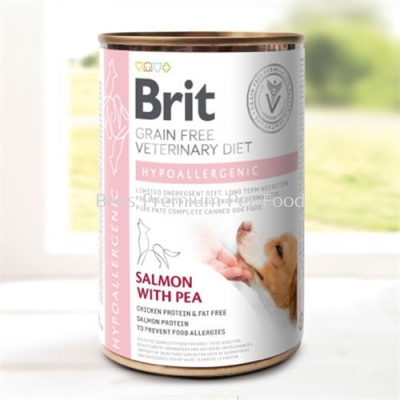 Brit Veterinary Diets Dog Hypoallergenic CAN Food 400g