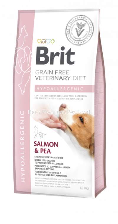 Brit GF Veterinary Diets Dog Hypoallergenic 2kg