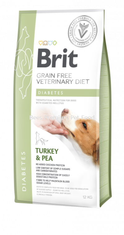 Brit GF Veterinary Diets Dog Diabetes 2kg