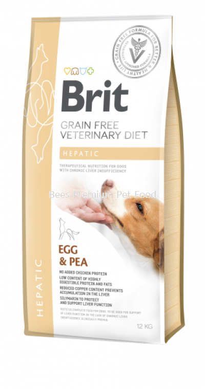 Brit GF Veterinary Diets Dog Hepatic 2kg