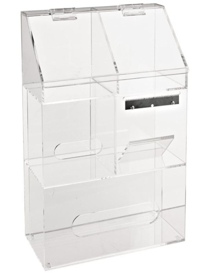 CLEARLY SAFE® WORKSTATION STORAGE BIN