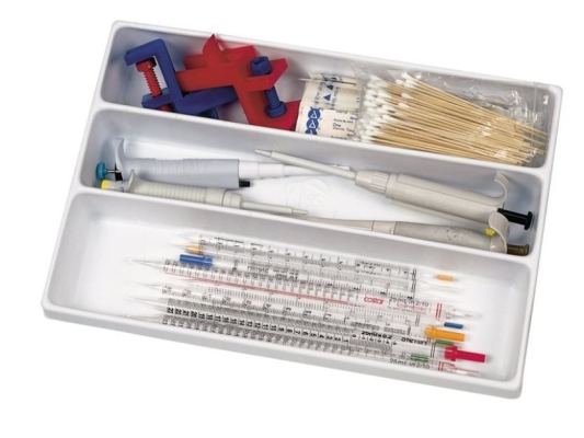 3 COMPARTMENT DRAWER ORGANIZER / TRAY