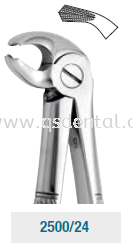 Lower Molars, Left Forceps 2500/24