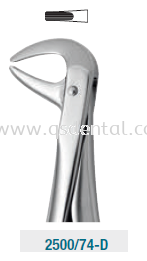 Lower Roots Forceps 2500/74-D