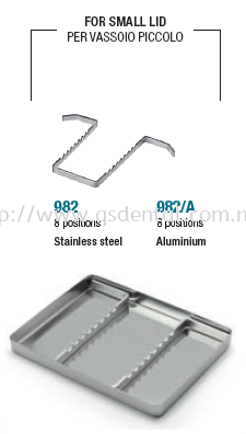 982 -8 Position Stainless Steel Rack