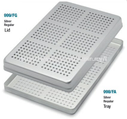 999/FG Aluminium Lid & Tray With Hole( Regular)