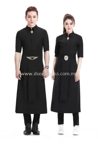 F&B Stylish Fashion Uniform for Cafe and Bar Restaurants