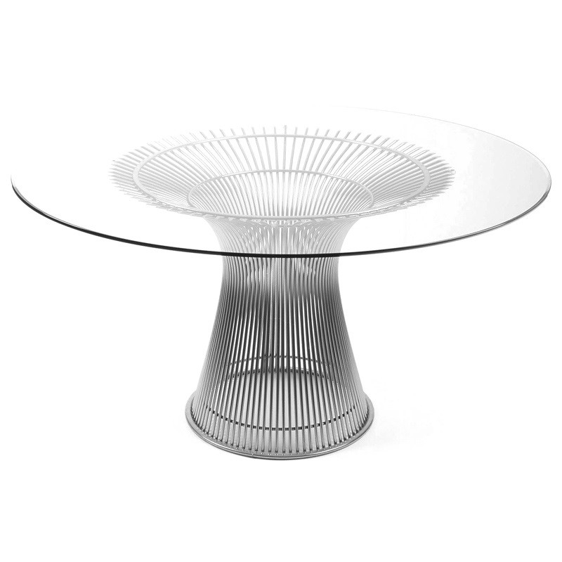IPDTW-02 ROUND DINING TABLE WITH WIRE BASE