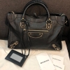 (SOLD) Balenciaga Classic Metallic Edge Black GHW Balenciaga