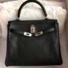 Hermes Birkin 25 Black Togo PHW Hermes