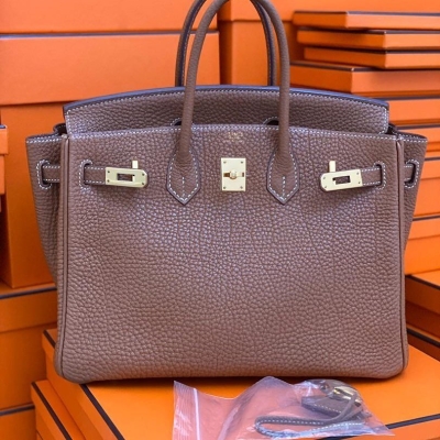 Hermes Birkin 25 Gold Togo GHW