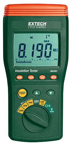 Extech 380363 Digital High Voltage Insulation Tester