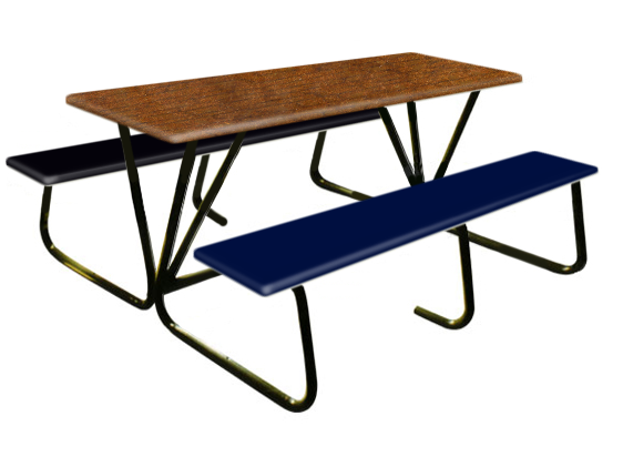 6 Seater Canteen Table - AK602