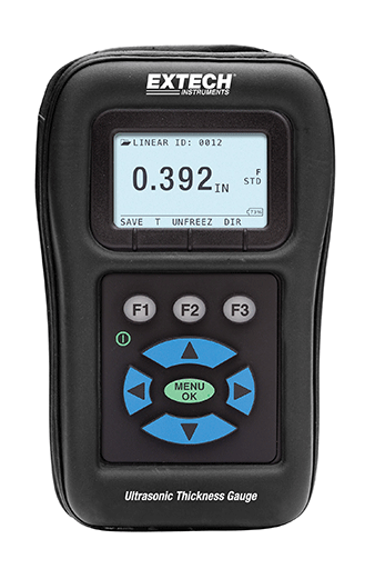 Extech TKG150 Digital Ultrasonic Thickness Gauge/Datalogger