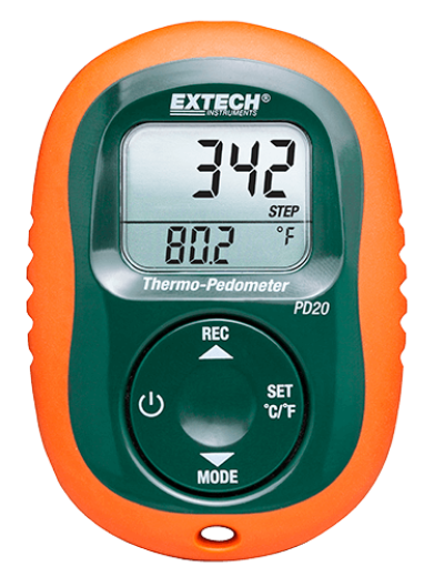 Extech PD20 Thermo-Pedometer