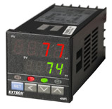 Extech 48VFL11  1/16 DIN Temperature PID Controller with One Relay Output