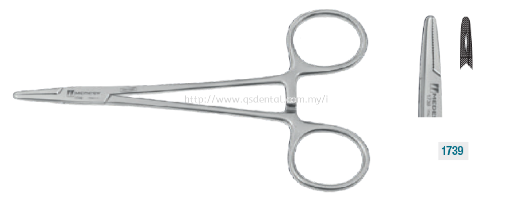 1739 130mm Mayo-Hegar Needle Holder 2-0, 3-0, 4-0