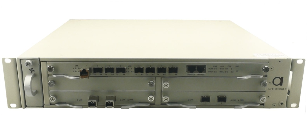 GEPON OLT C up to 8 port modular PON access unit