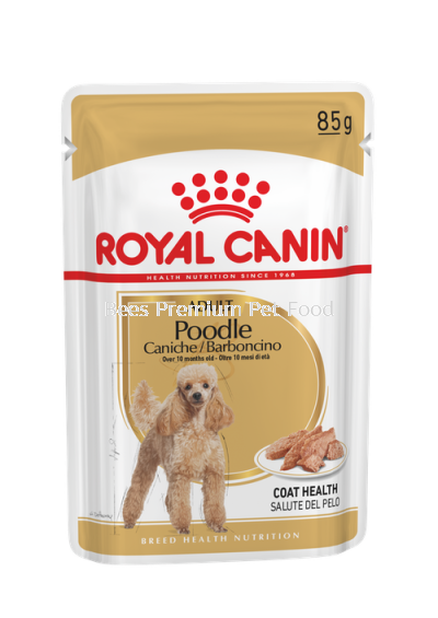 Royal Canin Poodle Adult Wet Dog Food 85gx12