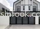 ALUMINIUM TRACKLESS FOLDING GATE Aluminium Trackless Folding Gate ALUMINIUM GATE