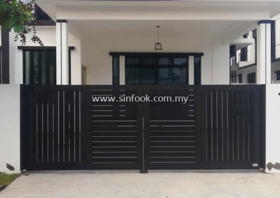 ALUMINIUM TRACKLESS FOLDING GATE