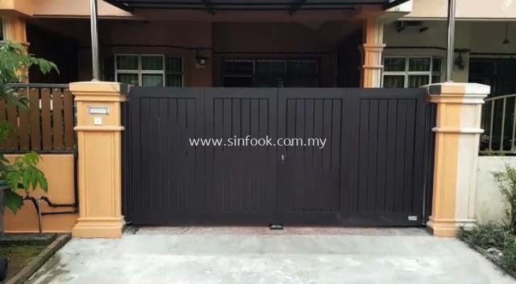 ALUMINIUM TRACKLESS FOLDING GATE