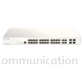 D-Link 28-Port Nuclias Cloud-Managed PoE Switch DBS-2000-28MP D-Link Managed Type Enterprise Network Switches