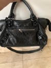 (SOLD) Balenciaga Part Time with Shoulder Strap in Black Balenciaga