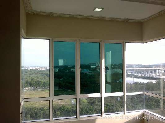 Window Film : 3Ply Reflective Green