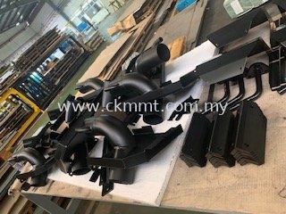 Exhaust parts for truck