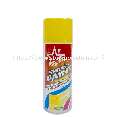 STARCO 400ml Spray Paint (12# Yellow)