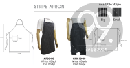 Stripe Apron Apron Apparel Ready Make Products