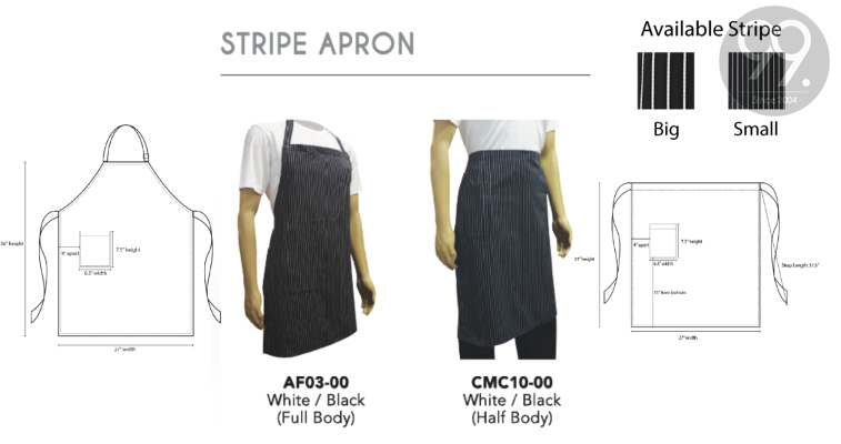 Stripe Apron