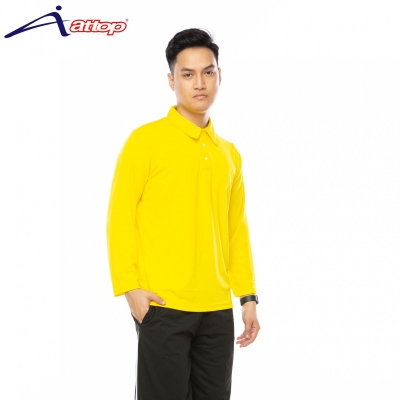 ATTOP COLLAR LONG SLEEVE ALS600A YELLOW