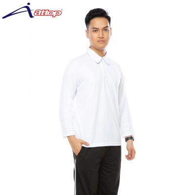 ATTOP COLLAR LONG SLEEVE ALS600A WHITE