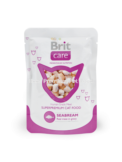 Brit Care Cat Seabream Pouch 800g