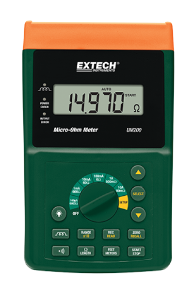 Extech UM200 High Resolution Micro-Ohm Meter