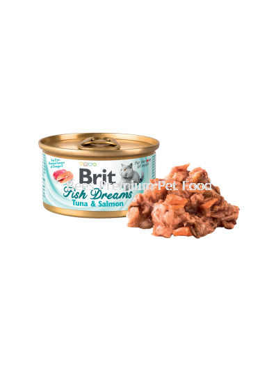 Brit Fish Dreams Tuna & Salmon CAN Food 800g