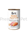 BRIT MONO PROTEIN TURKEY & SWEET POTATO CAN Dog Food 400g Brit Non Prescription Dog Food