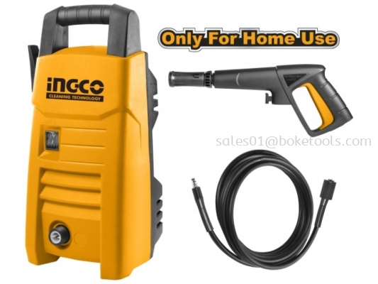 (AVAILABLE IN PIONEER BRANCH) INGCO HPWR12001 High Pressure Washer 1200W - 90 Bar