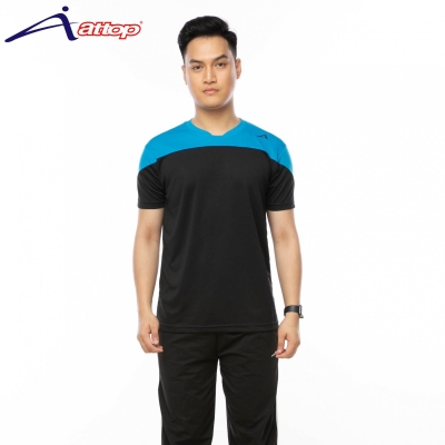 ATTOP JERSEY AJC1461 BLACK/SKY BLUE