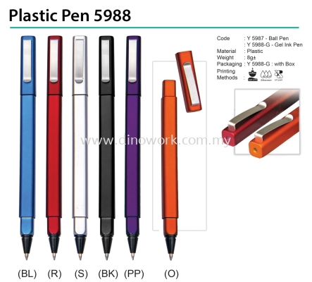 Plastic Pen 5988