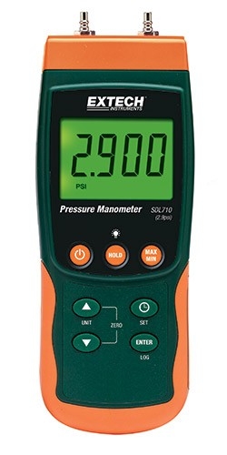 Extech SDL710 Differential Pressure Manometer/Datalogger