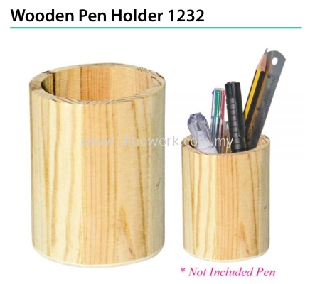 Wooden Pen Holder 1232